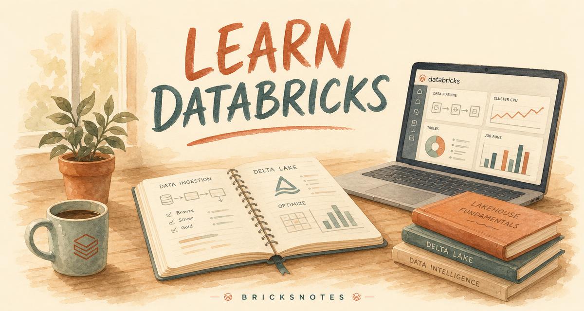 BricksNotes: Learn Databricks Data Engineering with Practice Labs